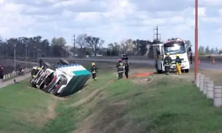 Villa Cañás: Accidente vehicular en Ruta 94 y Avenida 64