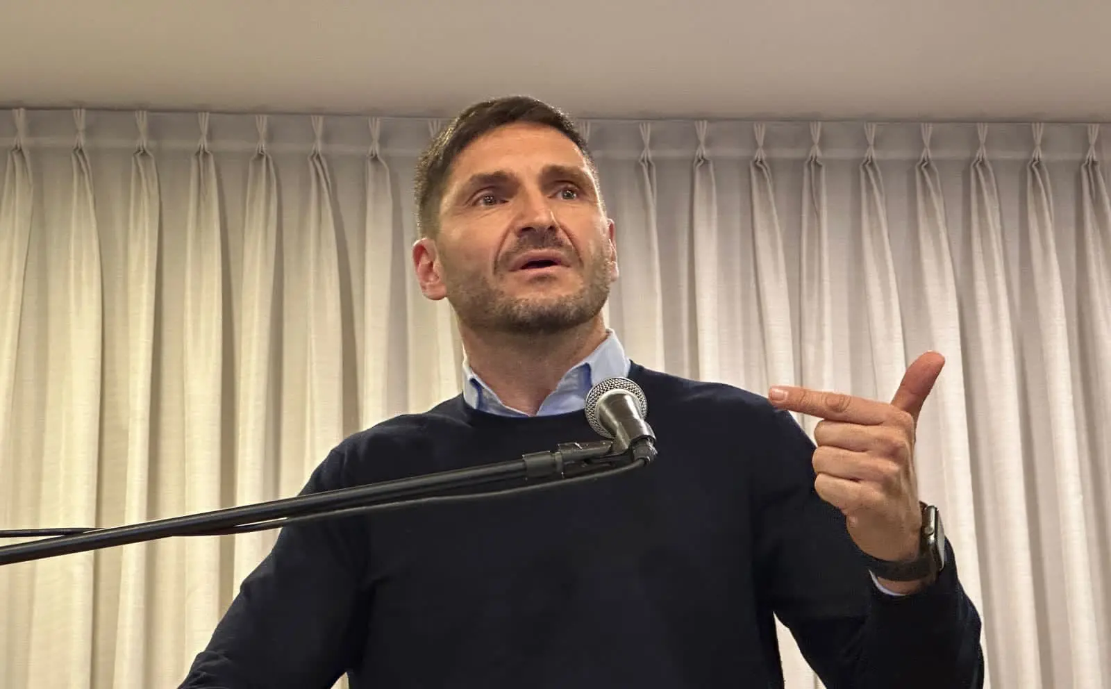 Maxi Pullaro: Voy a seguir viviendo siempre acá, no voy a permitir que me ensucien por una especulación electoral