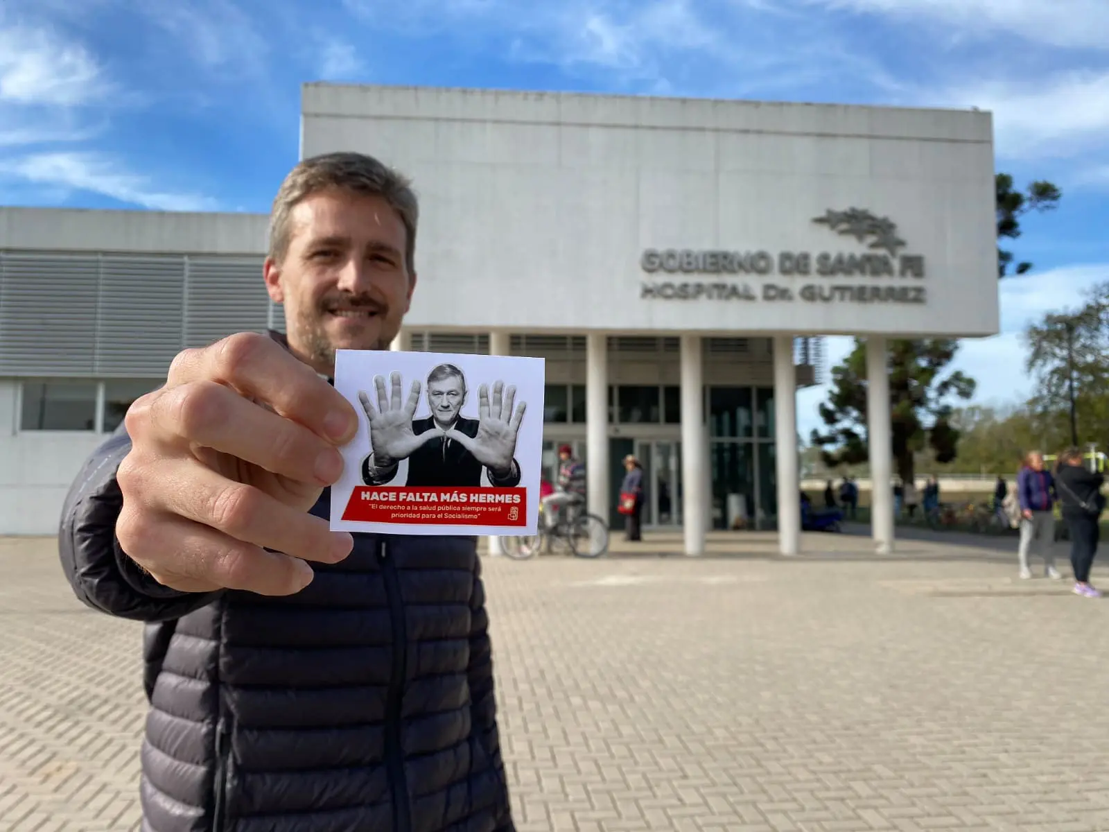 Homenaje a Binner de Leo Calaianov y su equipo de trabajo