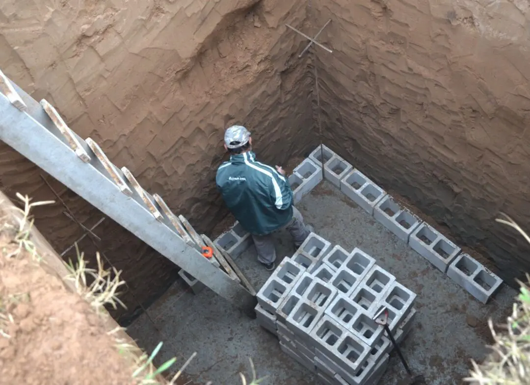 Villa Cañás: Se construye la planta elevadora de líquidos cloacales en el Barrio Sfasciotti Villa Cañás: Se construye la planta elevadora de líquidos cloacales en el Barrio Sfasciotti