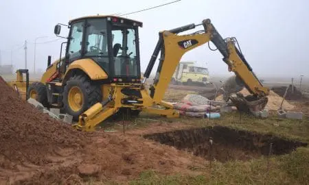 Villa Cañás: Se construye la planta elevadora de líquidos cloacales en el Barrio Sfasciotti