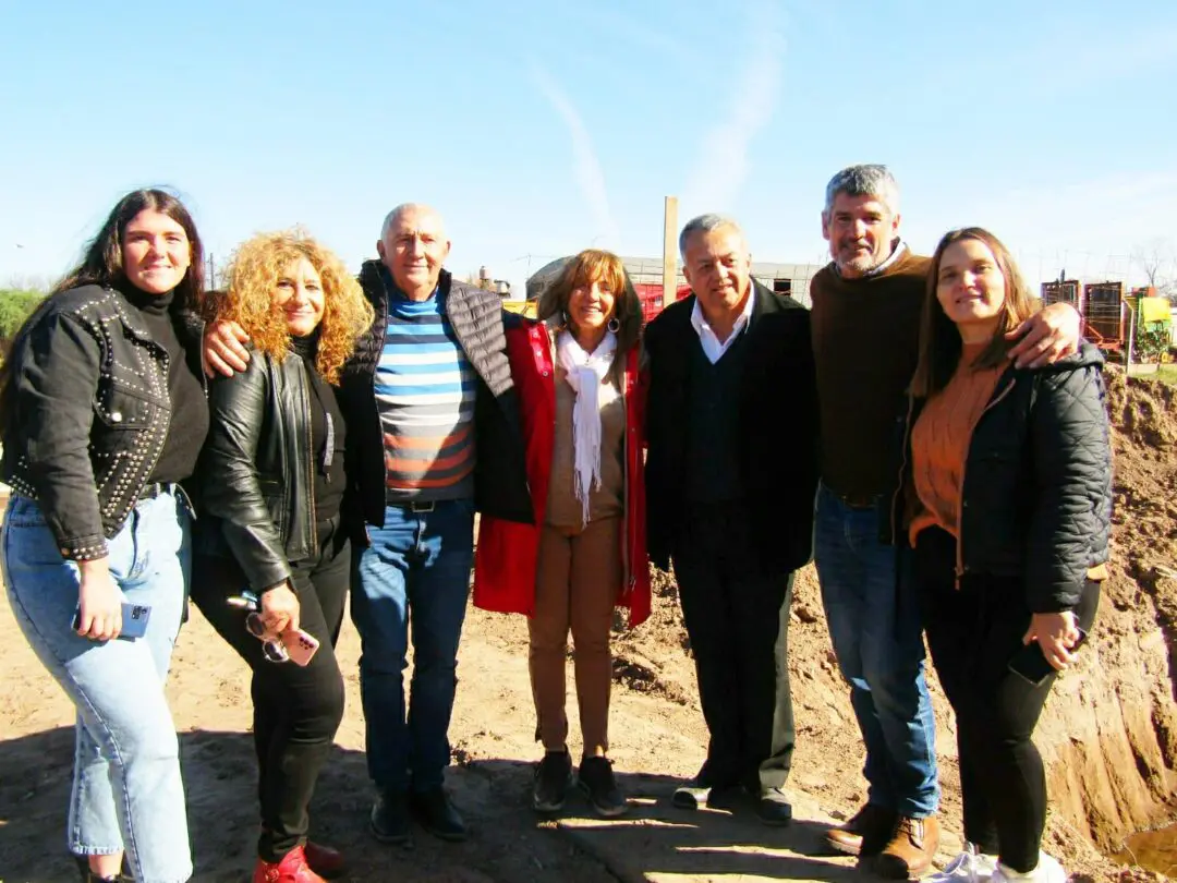 María Teresa: La ministra Silvina Frana recorrió obras del drenaje urbano