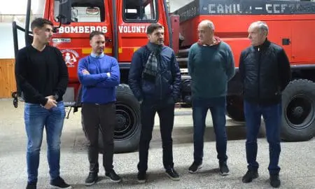 Maxi Pullaro y Lisandro Enrico visitaron Villa Cañás