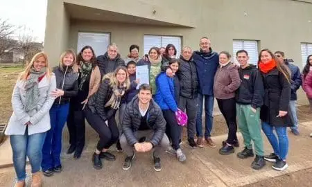 Sancti Spíritu: Sin precedentes, volvieron a entregar viviendas