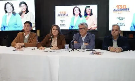 Mónica Fein presentó 130 acciones para poner en marcha durante los primeros 100 días de su gobierno