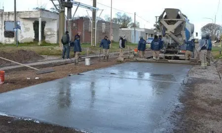 Villa Cañás: Obras Públicas pavimentó la Calle 54 entre 65 y 67