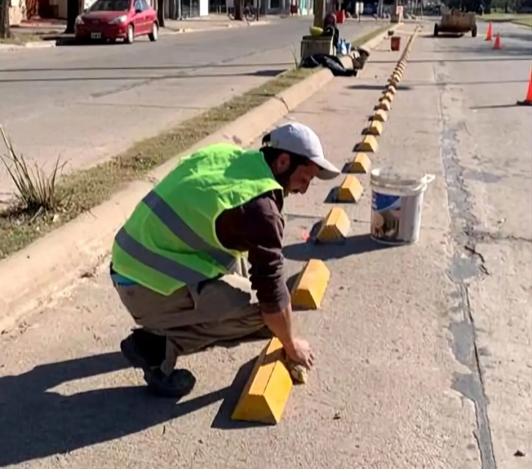 Villa Cañás: Obras Públicas pavimentó la Calle 54 entre 65 y 67 Villa Cañás: Obras Públicas pavimentó la Calle 54 entre 65 y 67