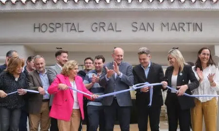 Firmat: Perotti y Martorano inauguraron la obra de remodelación y ampliación del hospital