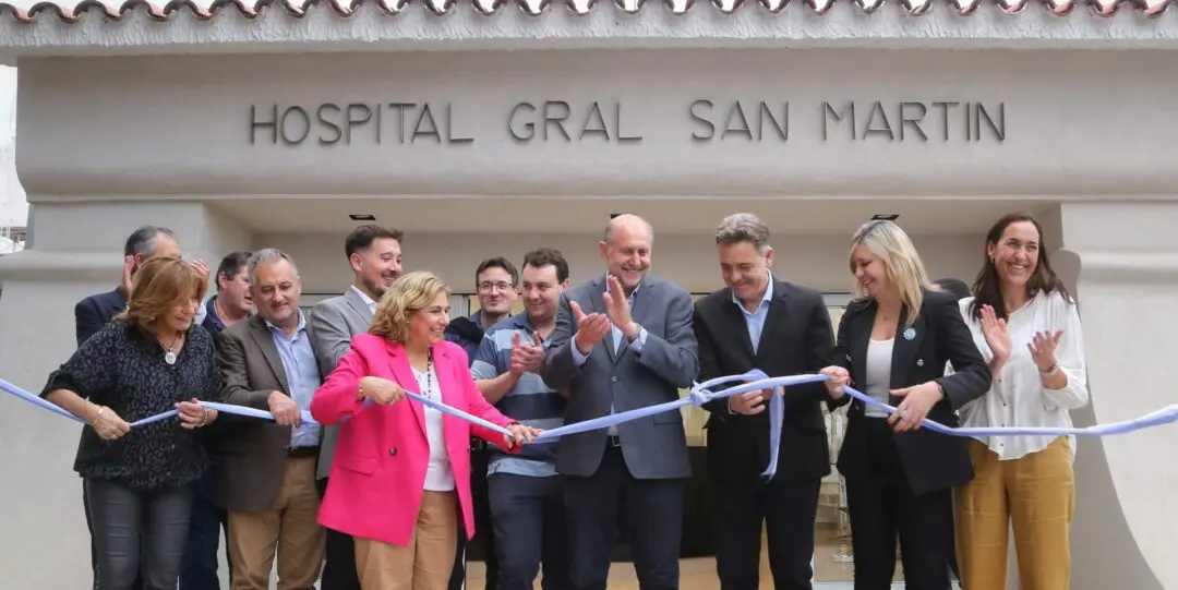 Firmat: Perotti y Martorano inauguraron la obra de remodelación y ampliación del hospital