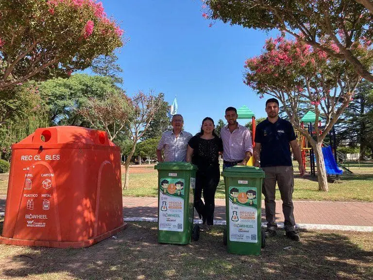Wheelwright: Se recolectaron 11.140 kilos de vidrio BioWheel
