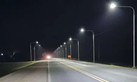 Amenábar: Iluminación de Ruta Nacional 33