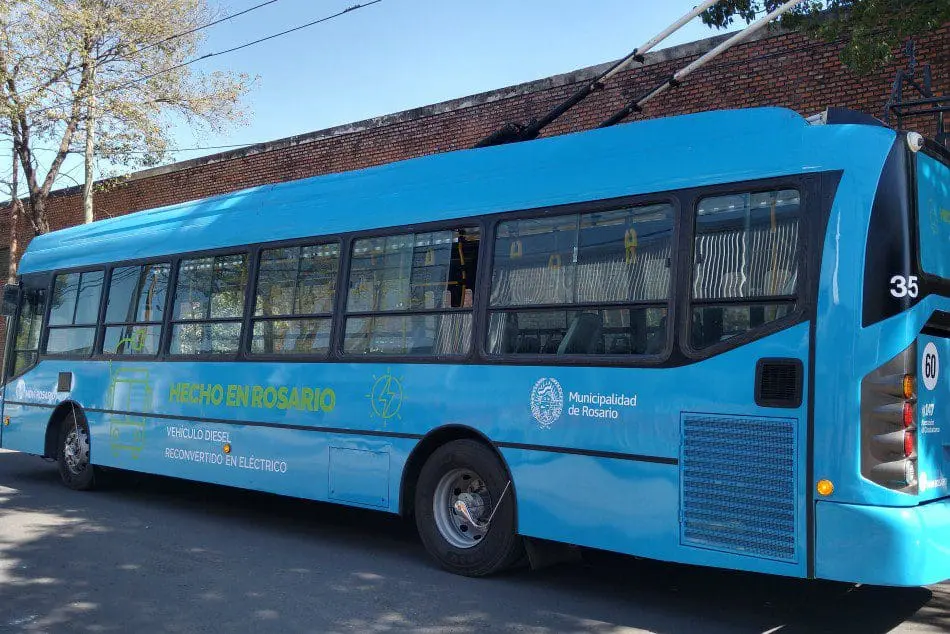 Rosario: Sale a la calle el tercer coche reconvertido para la Línea K