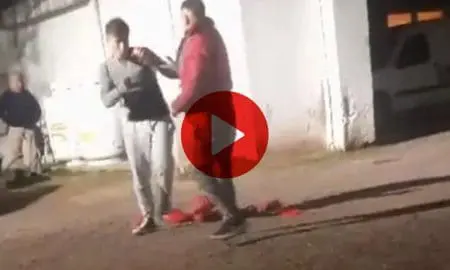 María Teresa: Dos hombres se agarraron a trompadas en la Comuna