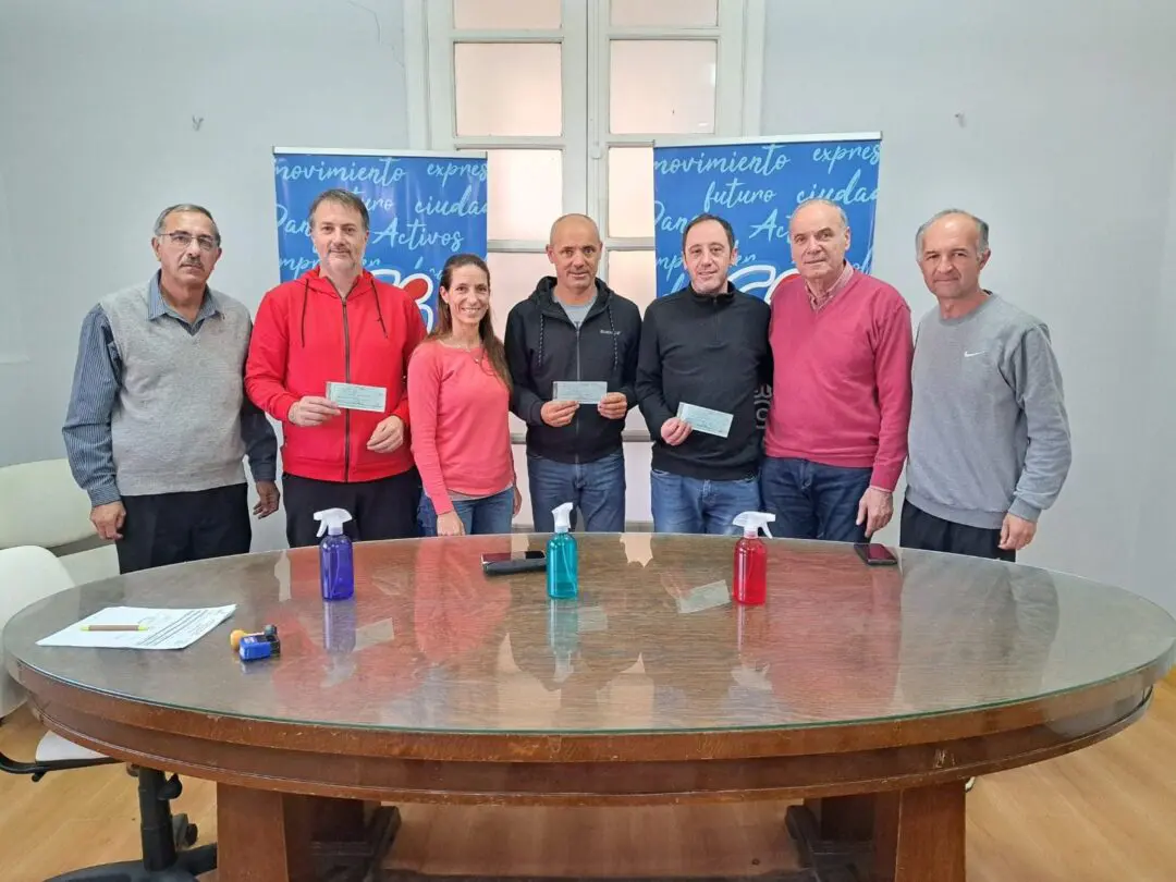 Villa Cañás: El Municipio entregó el FAD a los clubes cañaseños