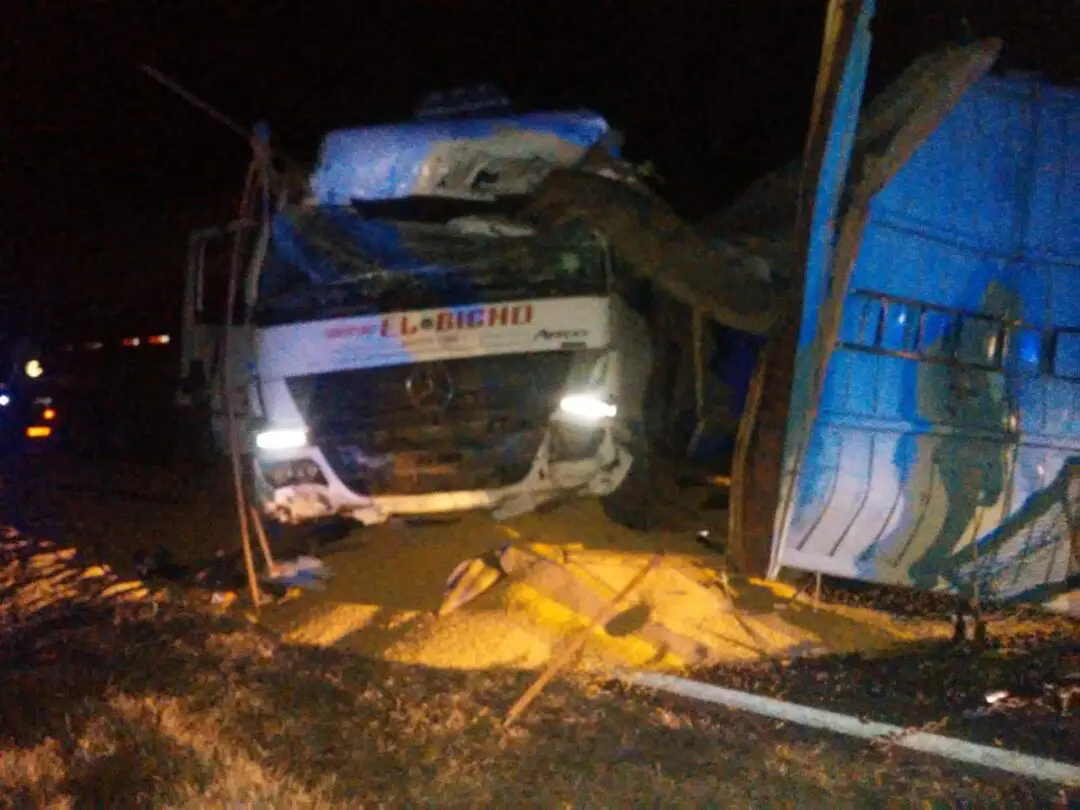 Chovet: Accidente en Ruta Nacional 33