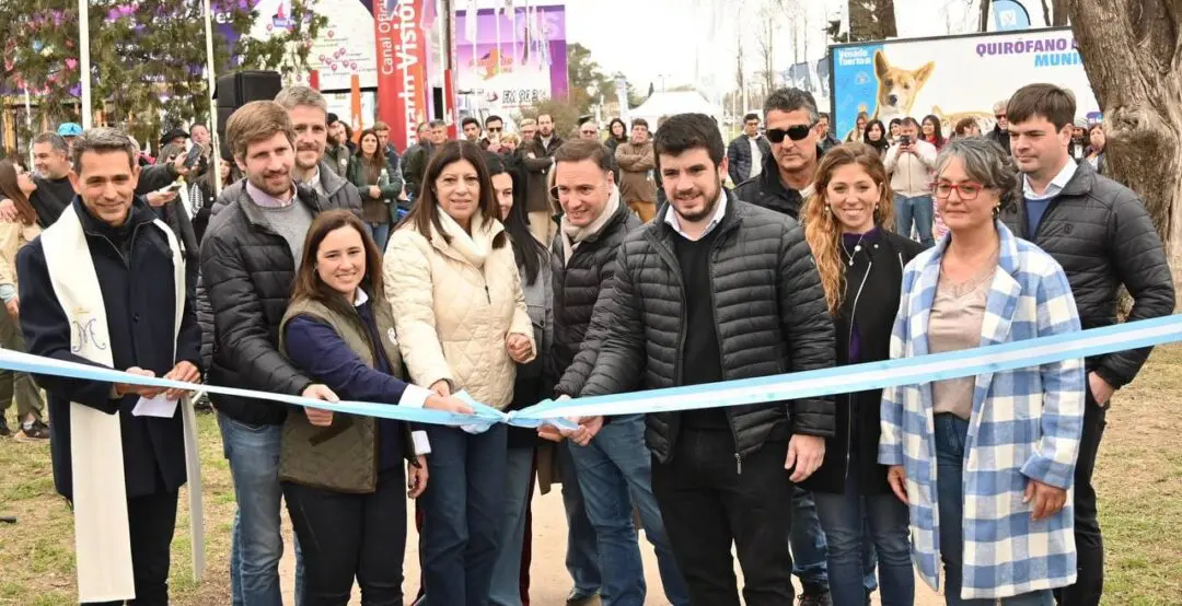 Clara García junto a Enrico y Chiarella en EXPOVENADO: La fortaleza de Unidos está en que dejamos de lado las diferencias para darle soluciones a la gente