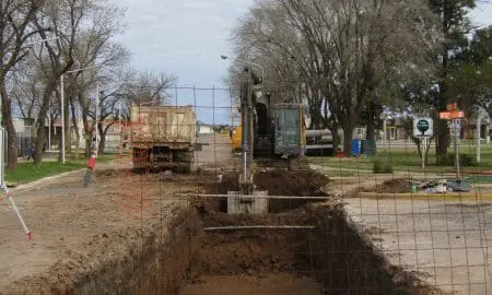 María Teresa: Avanza la mega obra de adecuación de red de drenaje urbano y canal norte