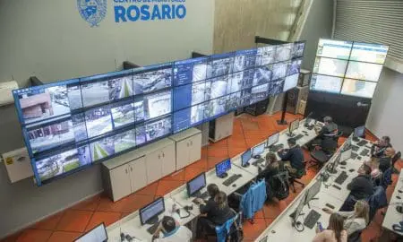 Rosario: Se inauguró el nuevo Centro de Monitoreo con cámaras de inteligencia artificial y tecnología integrada