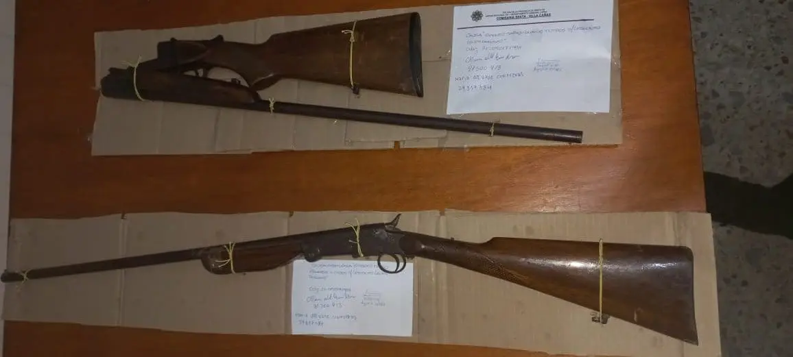 Villa Cañás: Arrestaron a un hombre por tener armas de fuego de forma indebida Villa Cañás: Arrestaron a un hombre por tener armas de fuego de forma indebida
