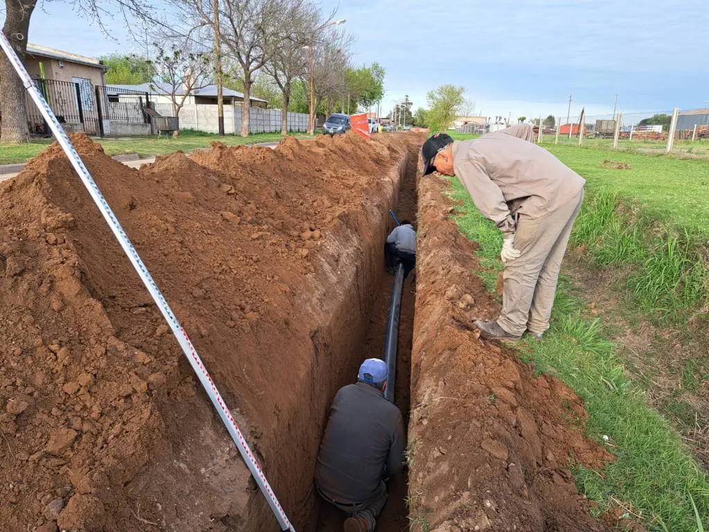 Villa Cañás: El municipio construye un acueducto Villa Cañás: El municipio construye un acueducto