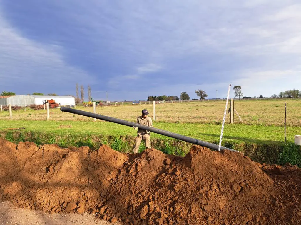 Villa Cañás: El municipio construye un acueducto Villa Cañás: El municipio construye un acueducto