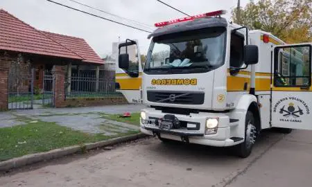 Villa Cañás: Incendio en una vivienda de Calle 55