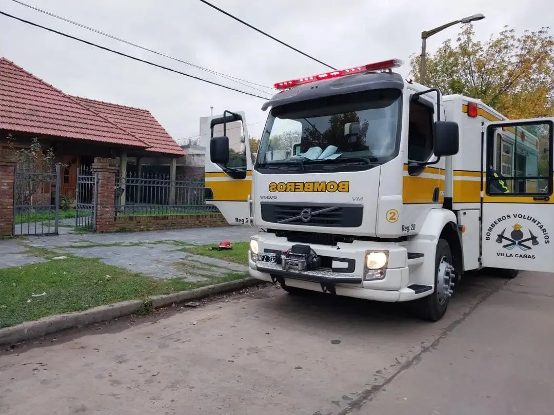 Villa Cañás: Incendio en una vivienda de Calle 55 Villa Cañás: Incendio en una vivienda de Calle 55