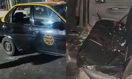 Rosario: Un sicario atacó a balazos un taxi e hirió a los tres pasajeros