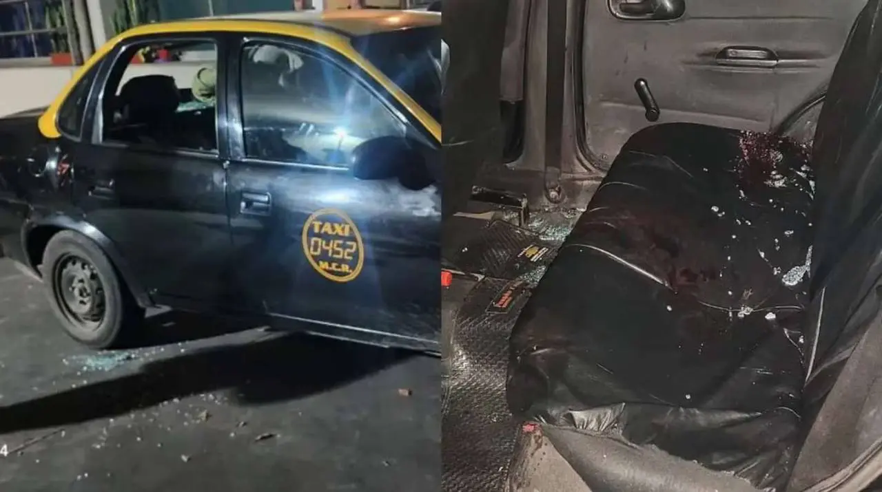 Rosario: Un sicario atacó a balazos un taxi e hirió a los tres pasajeros
