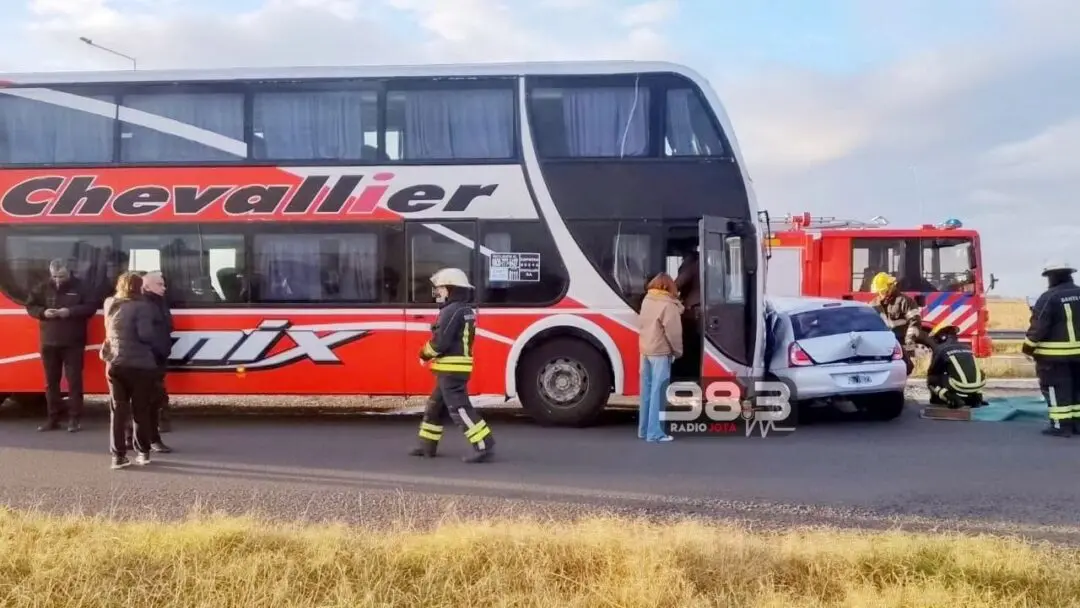 Santa Isabel: Grave accidente en el cruce de Ruta Nacional 8 y 94 Santa Isabel: Grave accidente en el cruce de Ruta Nacional 8 y 94