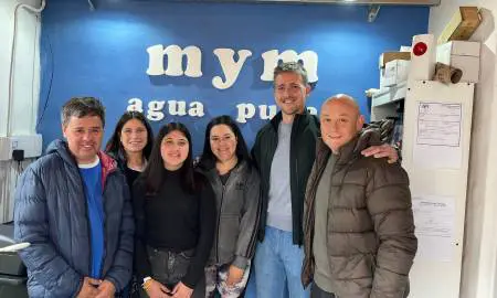 Leo Calaianov en contacto permanente con el sector productivo