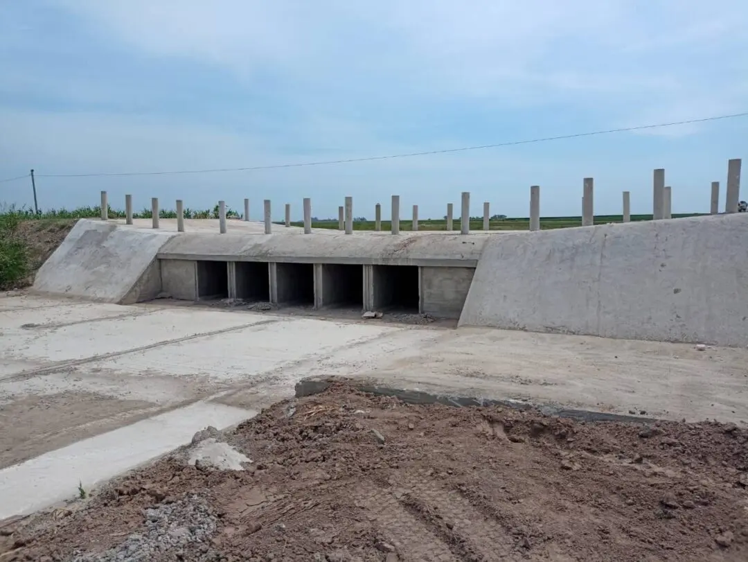 Teodelina: Fuerte presencia de la Provincia con importantes obras hídricas