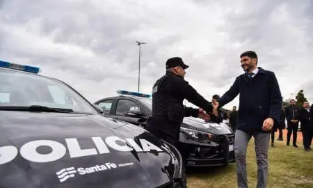 Pullaro en Rosario: Seguimos trabajando para que nuestra policía tenga los recursos necesarios para combatir el delito
