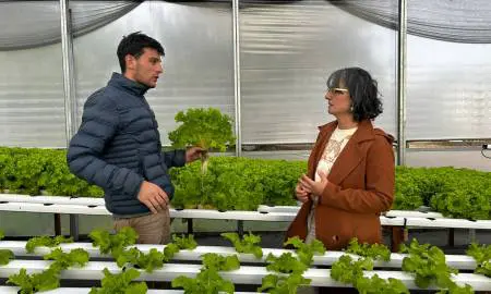 La diputada Bellatti visitó Hughes, Wheelwright, Amenábar y Lazzarino