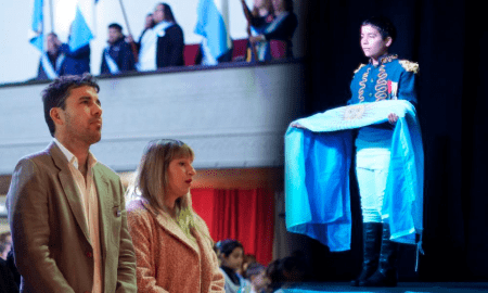 Celebración del Día de la Bandera en Santa Isabel: Un Mensaje de Unidad y Orgullo Nacional del Presidente Comunal Pablo Giorgis