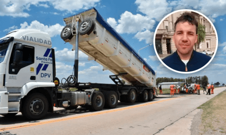 Santa Isabel: Pablo Giorgis insiste en la gestión de reasfaltado de la Ruta 94