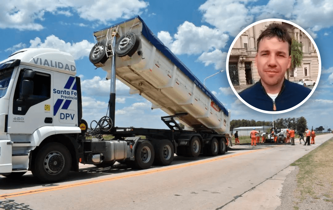 Santa Isabel: Pablo Giorgis insiste en la gestión de reasfaltado de la Ruta 94