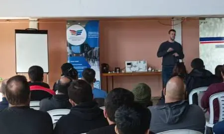 Electricidad domiciliaria: Un centenar de alumnos en el curso impulsado por Di Gregorio