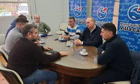 Villa Cañás: Reunión de trabajo con la Agencia Provincial de Seguridad Vial