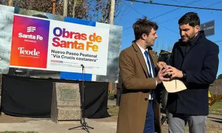 Teodelina: El gobernador Pullaro entregó aportes y visitó localidades de la región