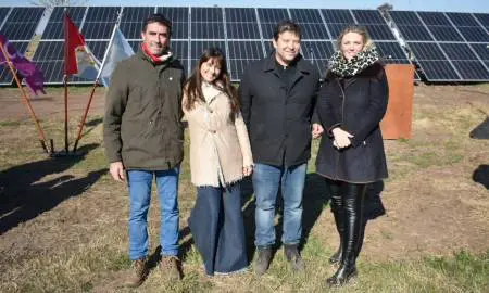 San Gregorio inauguró su primer parque solar fotovoltaico