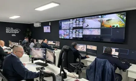 Venado Tuerto: Chiarella inauguró la ampliación del Centro de Monitoreo Municipal