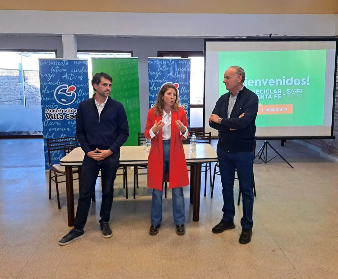 Cuarto encuentro de A Reciclar Santa Fe en Villa Cañás Cuarto encuentro de A Reciclar Santa Fe en Villa Cañás