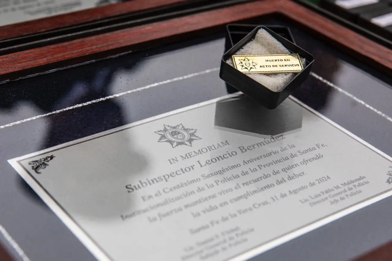 Provincia distinguió al personal policial que se destacó en el cumplimiento de su deber