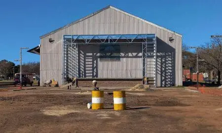 Di Gregorio: Avanzan a buen ritmo las obras en el Galpón del Pueblo de Firmat