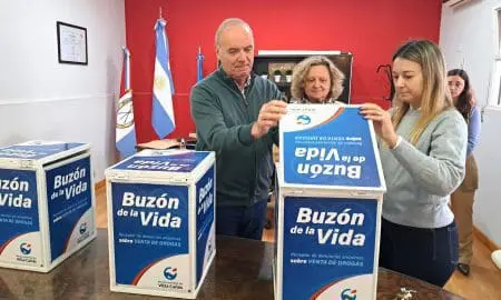 Villa Cañás: Primera apertura de los Buzones de la Vida