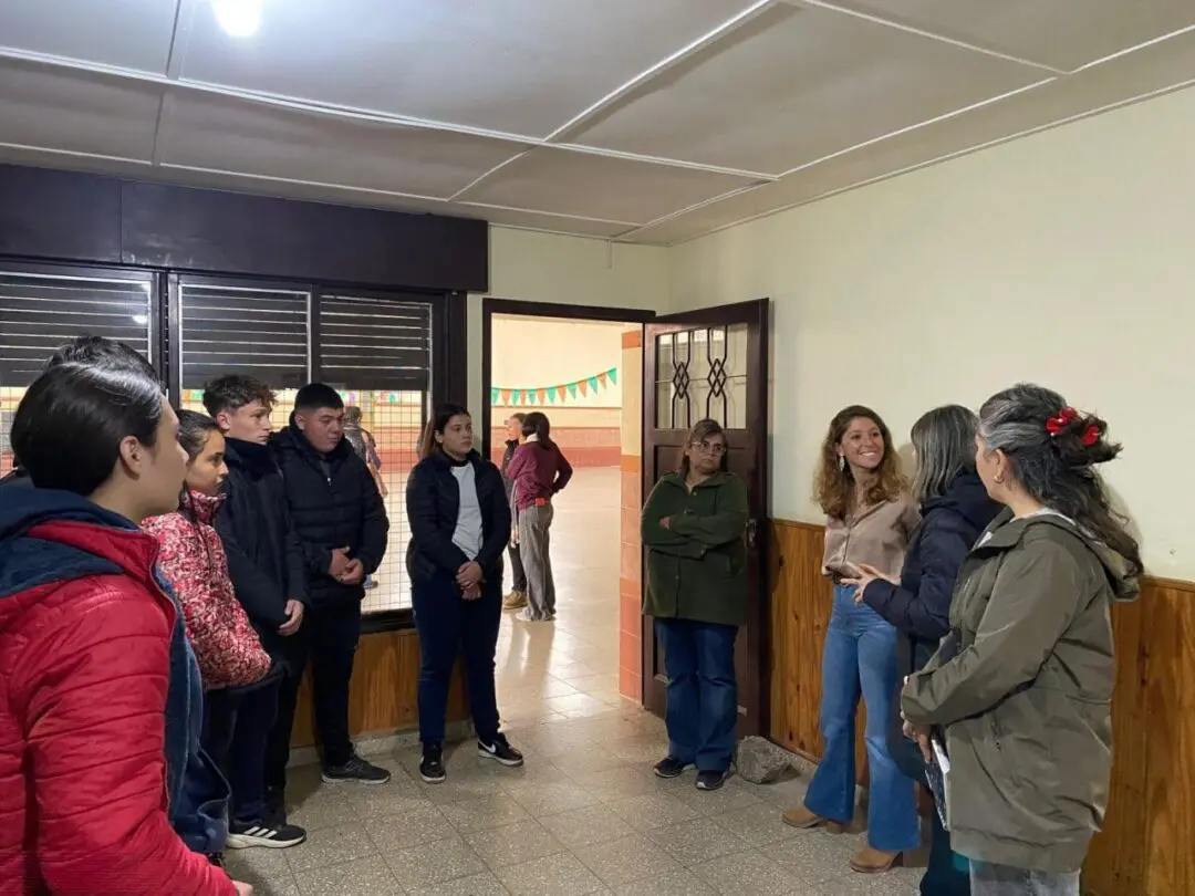 Sofía Galnares cerca de las Comunas del sur santafesino