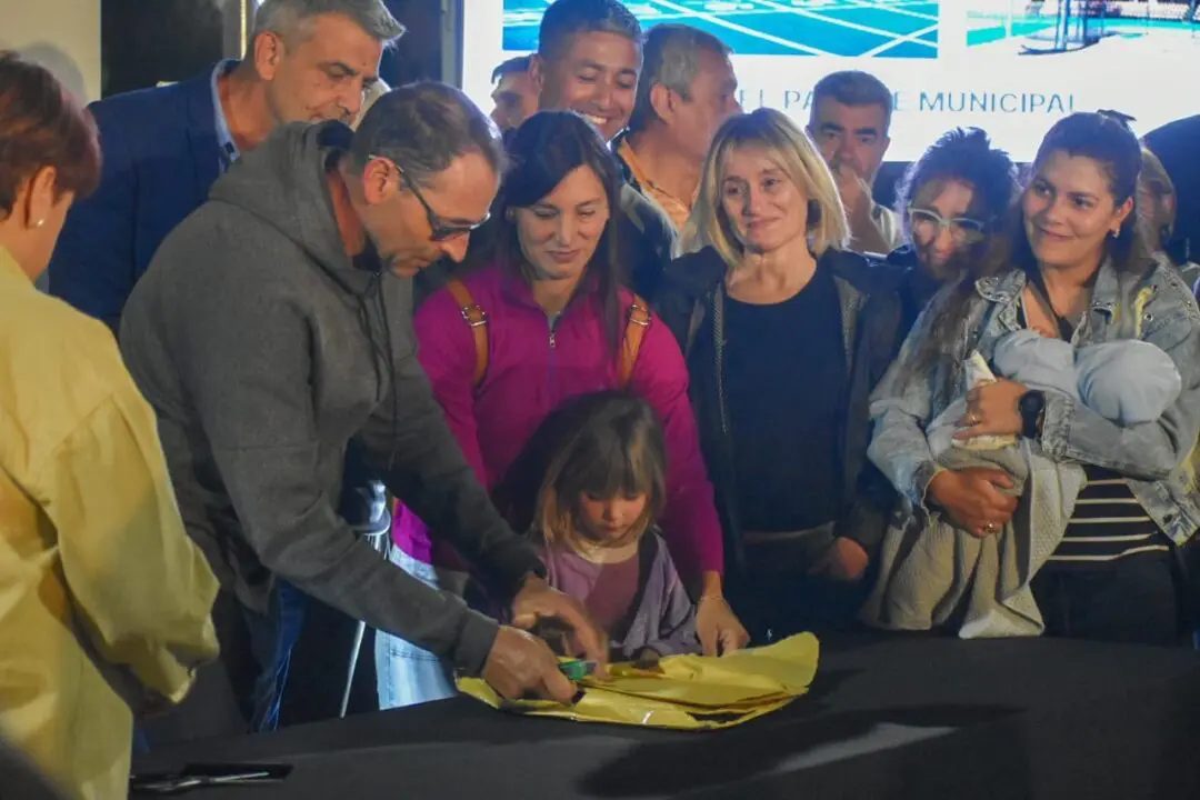 Venado Tuerto: Enrico y Chiarella encabezaron la licitación para la renovación final del Parque Municipal