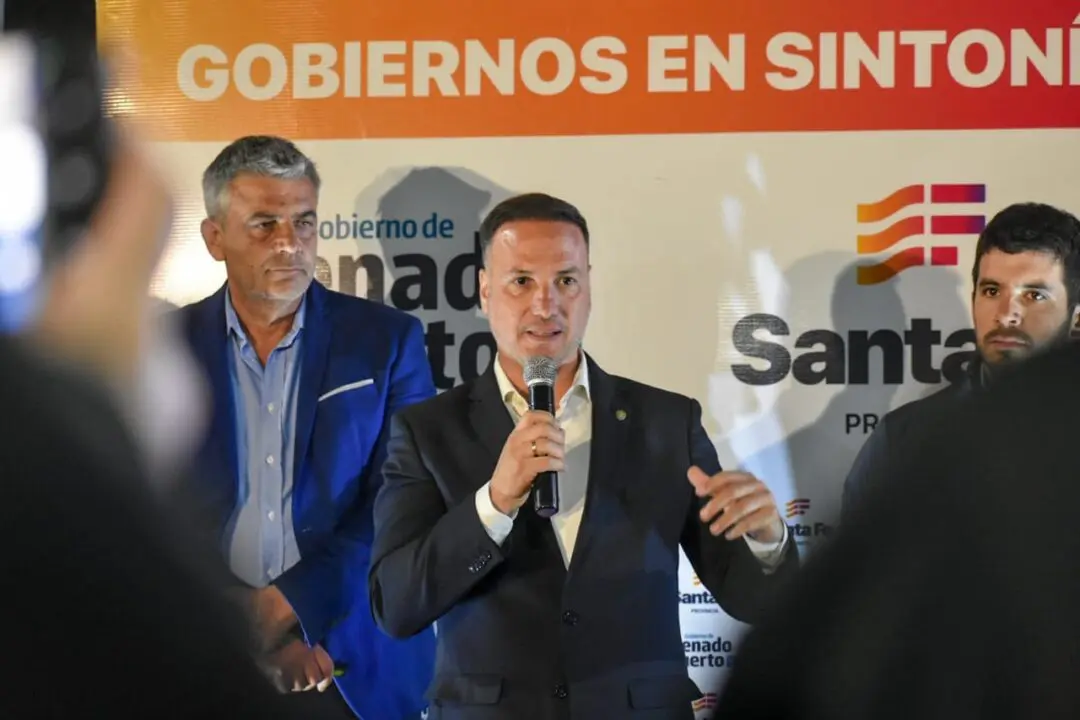 Venado Tuerto: Enrico y Chiarella encabezaron la licitación para la renovación final del Parque Municipal