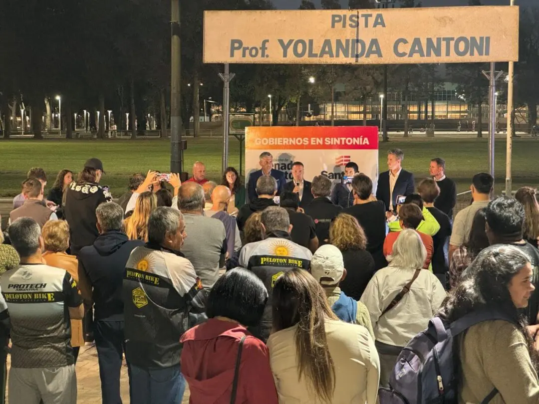 Venado Tuerto: Enrico y Chiarella encabezaron la licitación para la renovación final del Parque Municipal